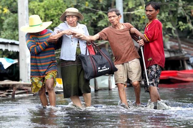 Bangkok Flooding Oct 29