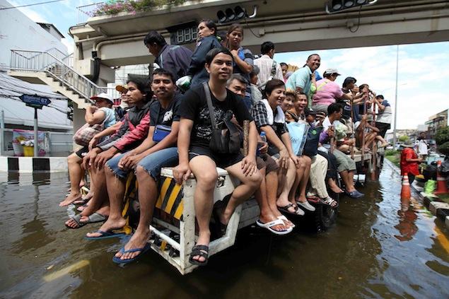 Bangkok Flooding Oct 29