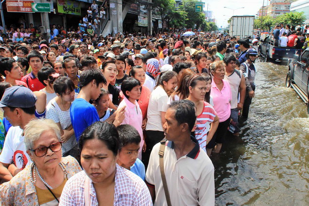 Bangkok Flooding Oct 30