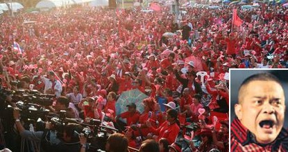 Jatuporn in mass protest call to deter coup plotters