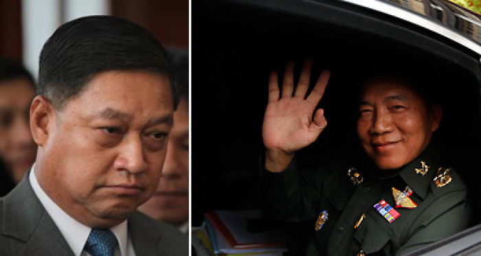 Bangkok Post - Top Defence officials shunted to inactive posts