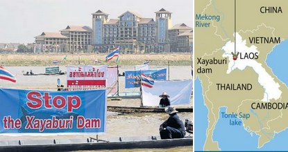 Laos approves Mekong dam despite objections