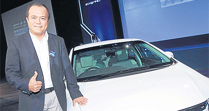 Honda launches hybrid car model locally