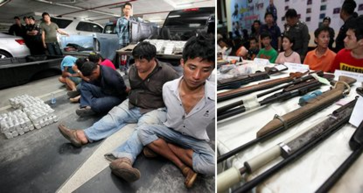 Bangkok Post - Police raid Ayutthaya drug gang hotspots