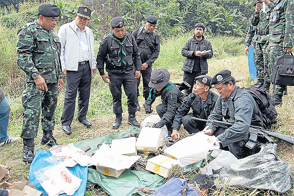 Bangkok Post - Four couriers killed in clash with rangers