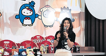 Hello Kitty rejoins McDonald's menu