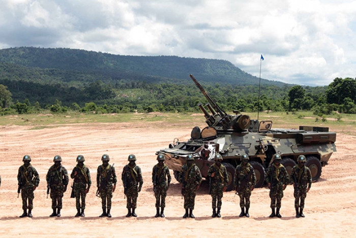 Bangkok Post - Army to move 42 APCs Thurs