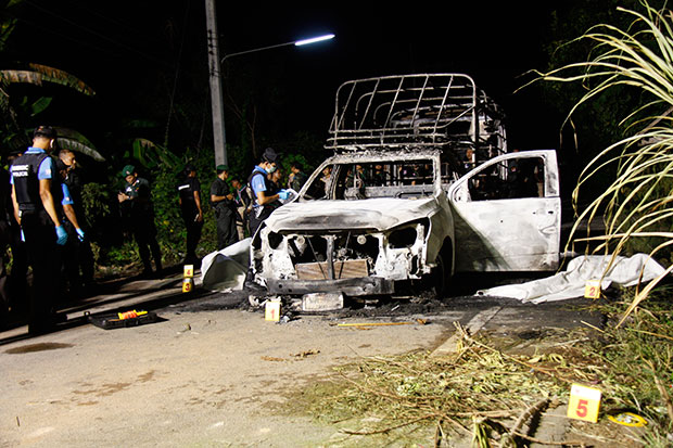 Couple killed, burned in Yala