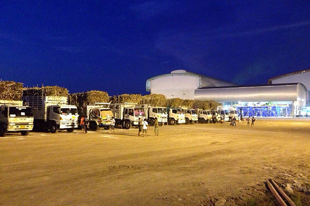 A Mitr Phol Group sugar-processing plant. (Photo from Mitr Phol Facebook page)