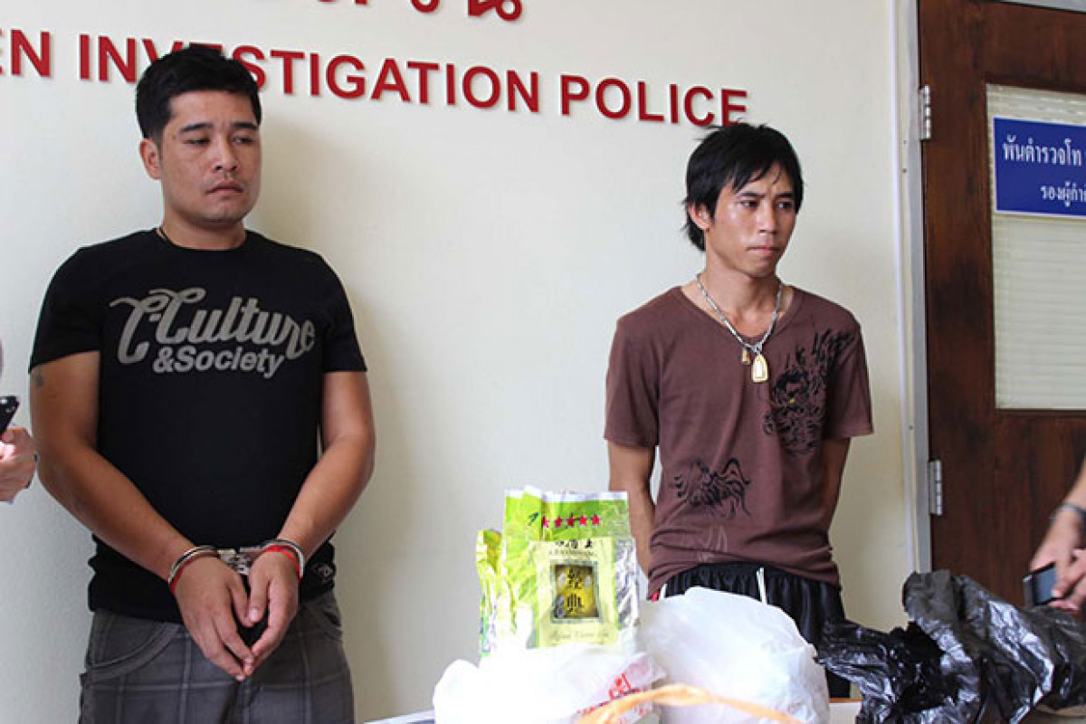 Bangkok Post - Border drug traffickers caught with 4kg of 'ya ice'
