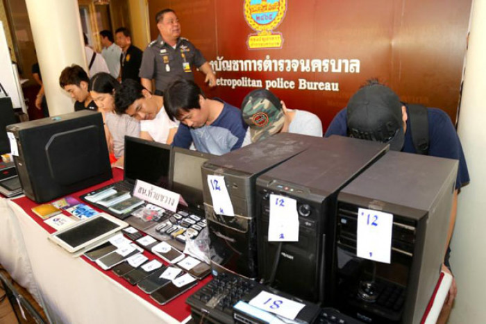 Bangkok Post - Koreans busted for online gambling