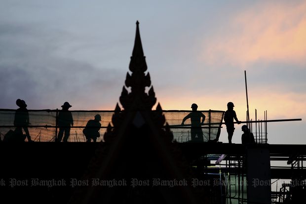 With the launch of the National Savings Fund on Aug 18, daily wage earners for the first time will have some form of safety net. (Photo by Patipat Junthong)