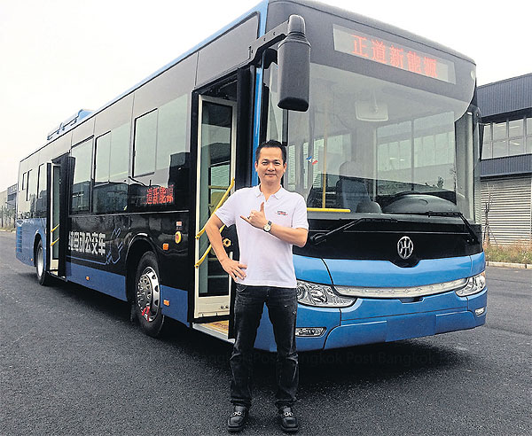 Kwaithong aims  to assemble 2,000  electric buses a  year.