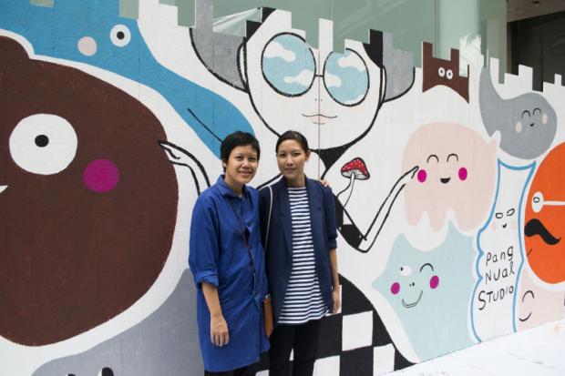 Illustrator siblings Pattreeda and Nualtong Prasarnthong