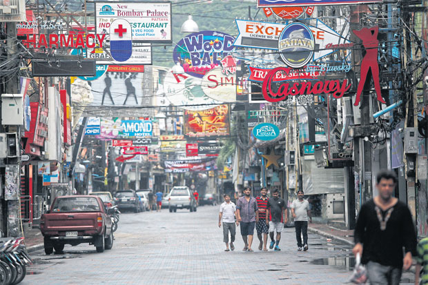 Arrivals in Pattaya go limp