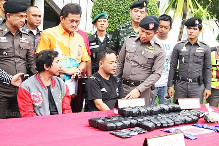 Bangkok Post - Two held, B30m in drugs seized in Surat
