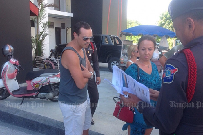 Bangkok Post - Russian arrested for illegally working in Phuket