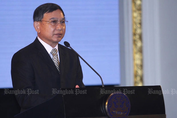 Deputy Prime Minister Prajin Juntong admits the quality of Thai education is unsatisfactory, and listed some reforms on Wednesday that he insisted will help. (Bangkok Post file photo)