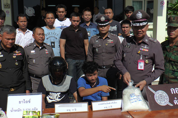 B70m ya ice seized, 3 arrested in Bangkok, Nakhon Phanom