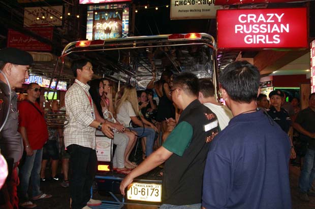 Russian, Kazakhstani go-go dancers arrested in Pattaya