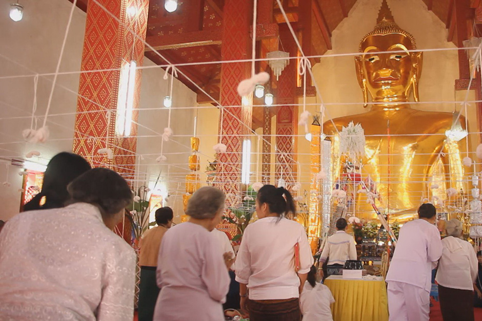 Wat Sri Khomkham, Phayao — Sai-aroon Pinaduang