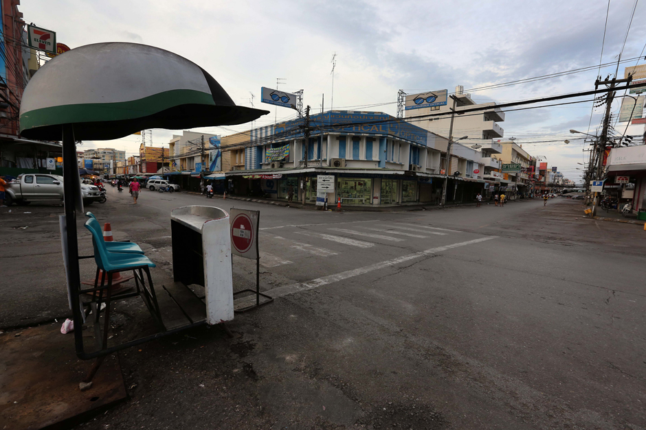 The atmosphere in Hua Hin is less lively following many bombings in different areas of the country. - Pattanapong Hirunard