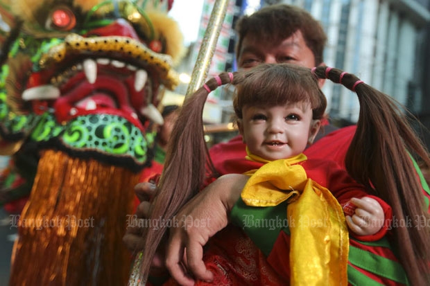 Mental health authorities are warning believers in the powers of Child Angel dolls to have second thoughts. (Photo by Patipat Janthong)