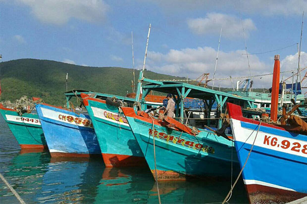 7 Vietnamese trawlers seized