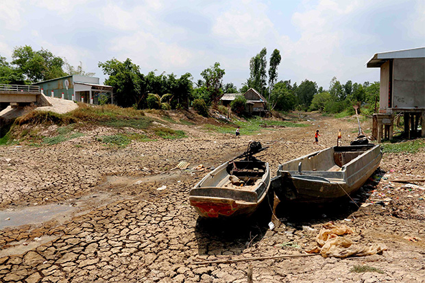 Mekong water crisis compounded by rice-killing drought