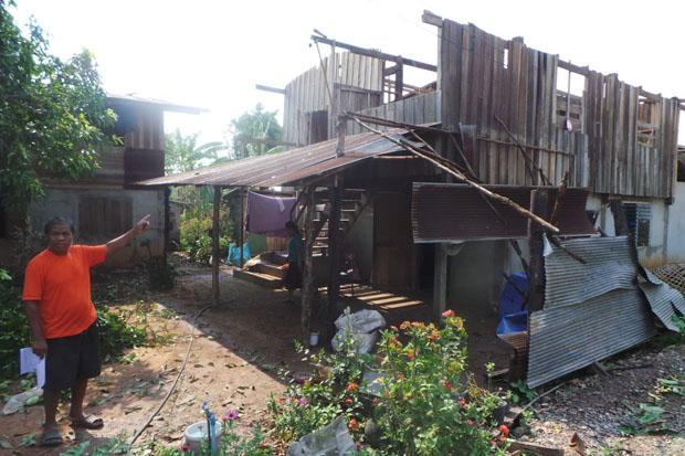 Storms damage hundreds of houses in upper Thailand