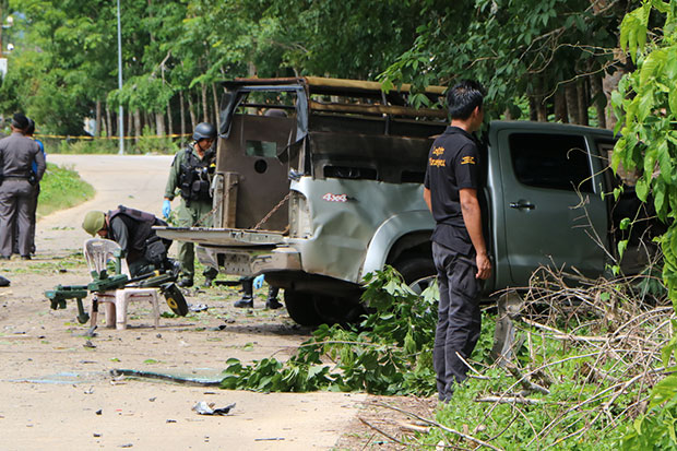 8 wounded by Narathiwat motorcycle bomb