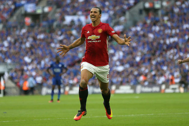 Ibrahimovic Fires Man United To Community Shield Win