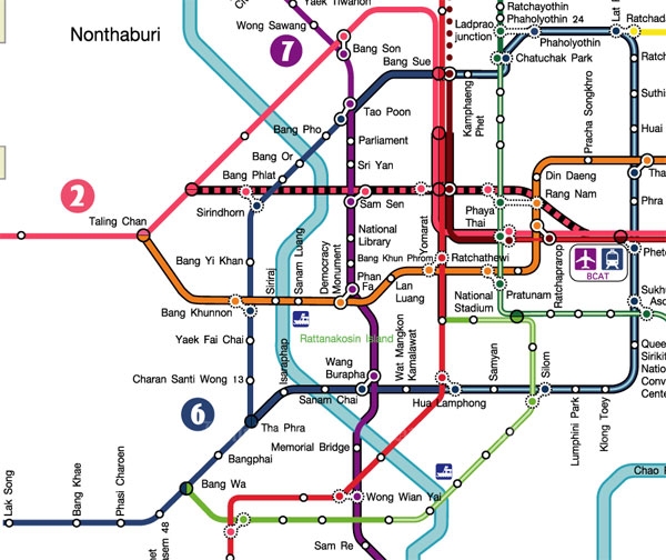 Blue Line Extension Station Art Thonburi Link City Loop Coming Soon