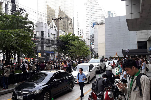 Bangkok high rises shaken by Myanmar earthquake