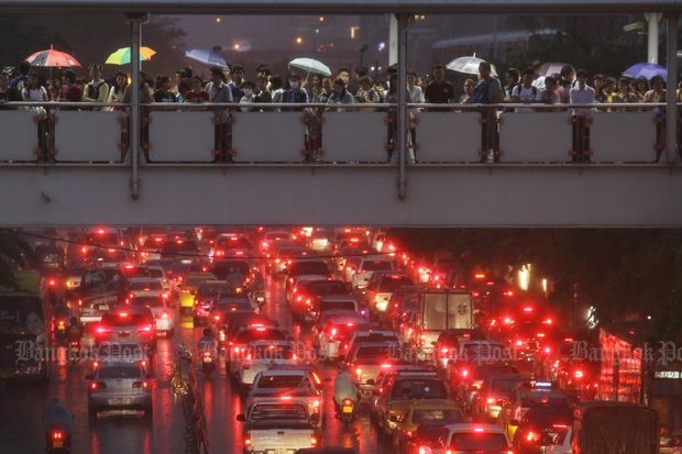 Study: Bangkok traffic jams cost B11bn