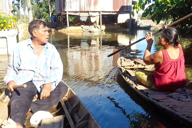 Sukhothai villagers send SOS after two weeks in water