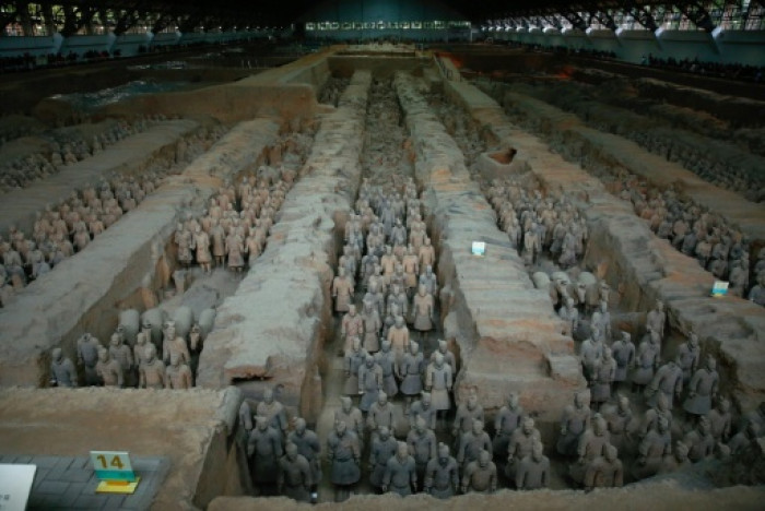 How old are the terracotta warriors picture