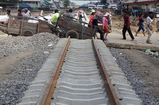 Cambodia: Rail link to Thailand on schedule