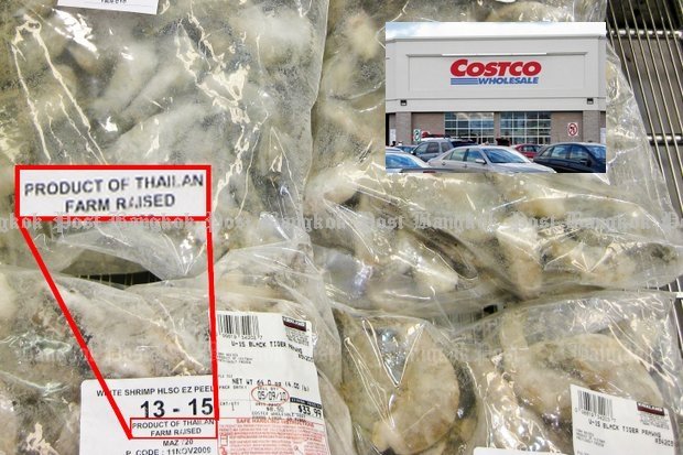 The California lawsuit alleged that Costco should have informed consumers their Thai shrimp was produced by forced labour. (File photo) The California lawsuit alleged that Costco should have informed consumers their Thai shrimp was produced by forced labour. (File photo)