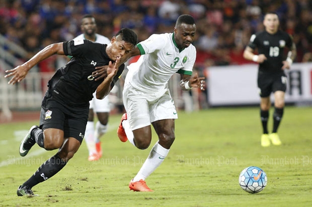 Saudis inflict 3-0 wound on Thailand