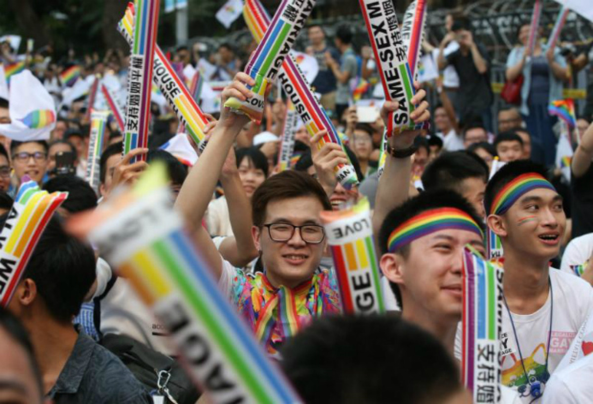 Bangkok Post - Taiwan court legalises gay marriage in first for Asia