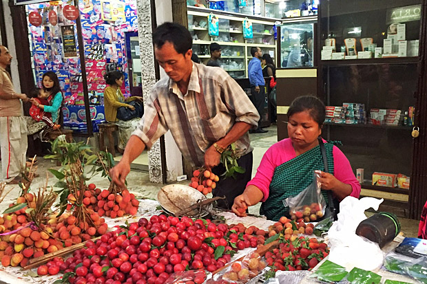 A market in Shillong, the capital of the state of Meghalaya in Northeast India. Photo: Chutintorn Gongsakdi