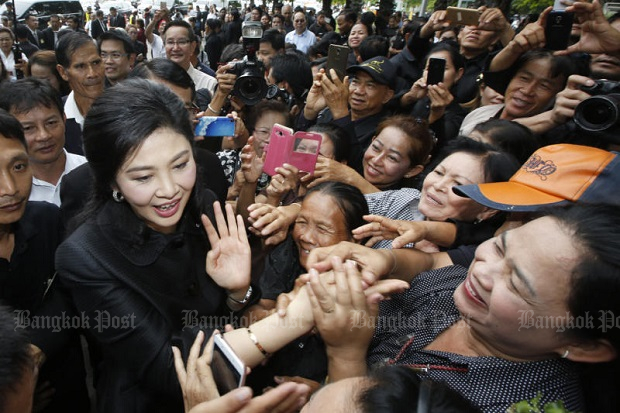 Yingluck asks court to examine rice warehouses