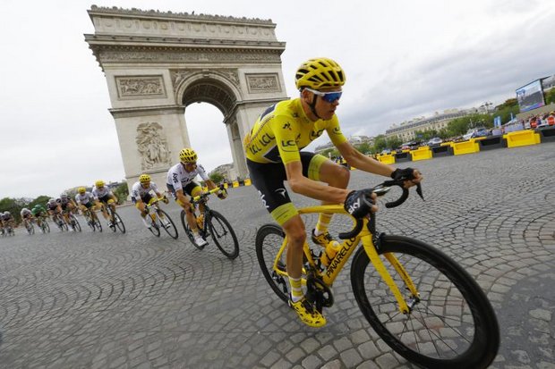 UK's Froome wins 4th Tour de France