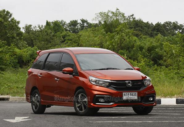 Honda Mobilio  RS facelift  2021 review Bangkok Post auto