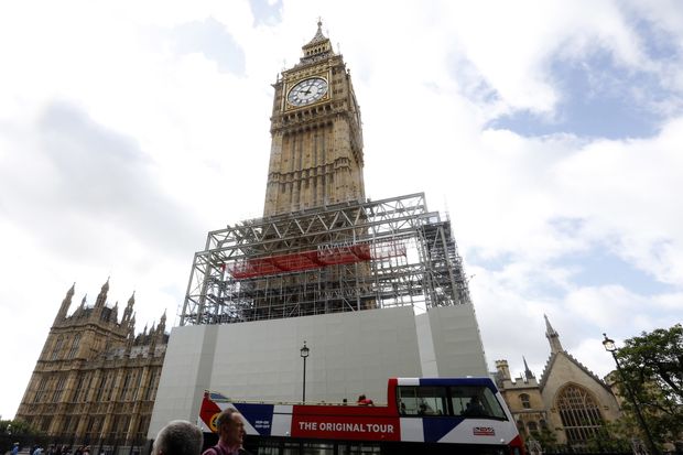 Big Ben bell to go silent for repairs until 2021