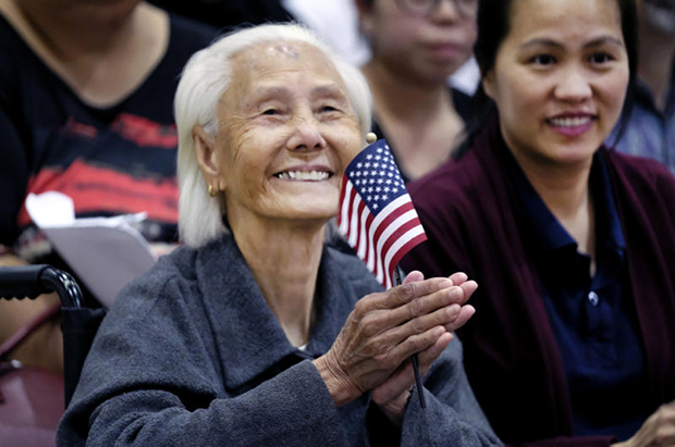 103-year-old Cambodian woman becomes US citizen