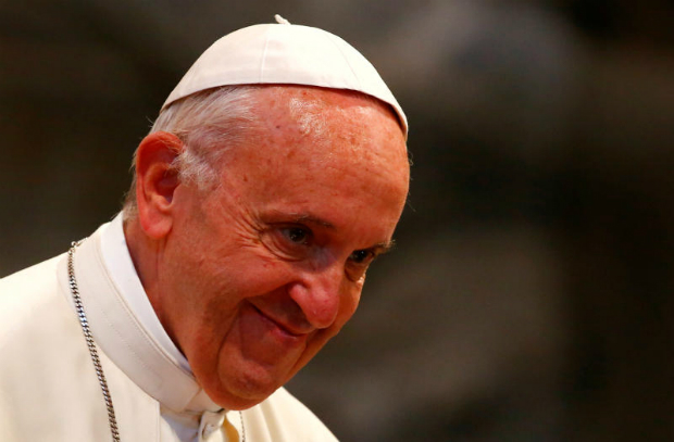 Pope Francis attends a conference on families and adolescent education at Rome's Basilica of St. John in Lateran, Italy June 19, 2017. (Reuters photo) Pope Francis attends a conference on families and adolescent education at Rome's Basilica of St. John in Lateran, Italy June 19, 2017. (Reuters photo)