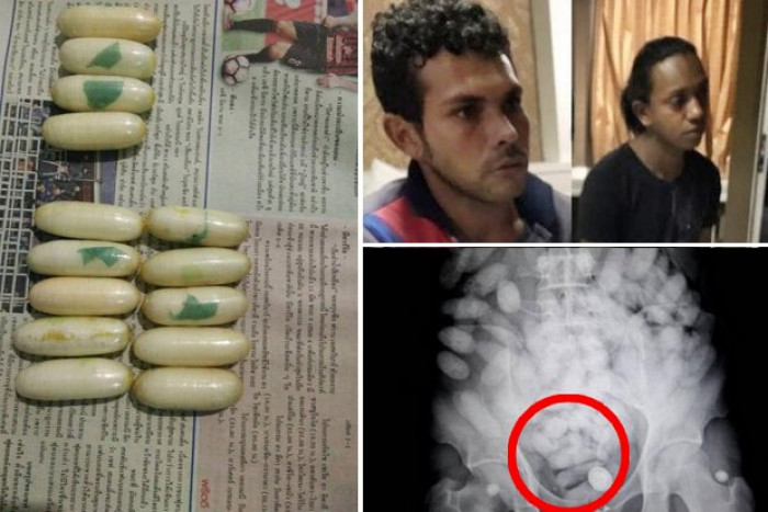 Bangkok Post - Two Brazilian men nabbed in cocaine bust