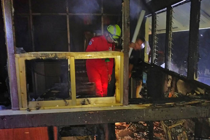 Bombing Rampage Bangkok Post - Motorcyclist arrested after fire-bombing rampage